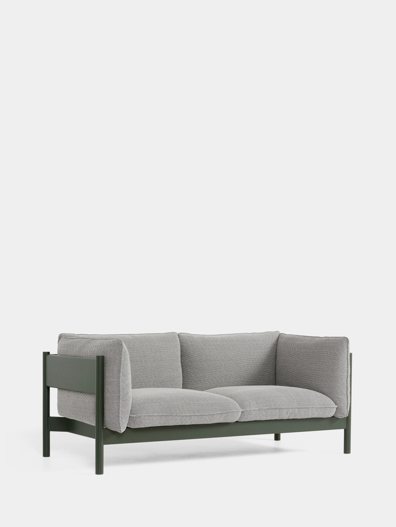 Arbour 2 Seater - Bottle Green Beech - DOT 168 Bianco Nero