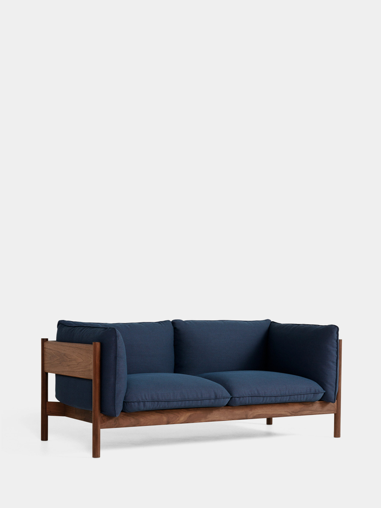 Arbour 2 Seater - Walnut - Steelcut Trio 796