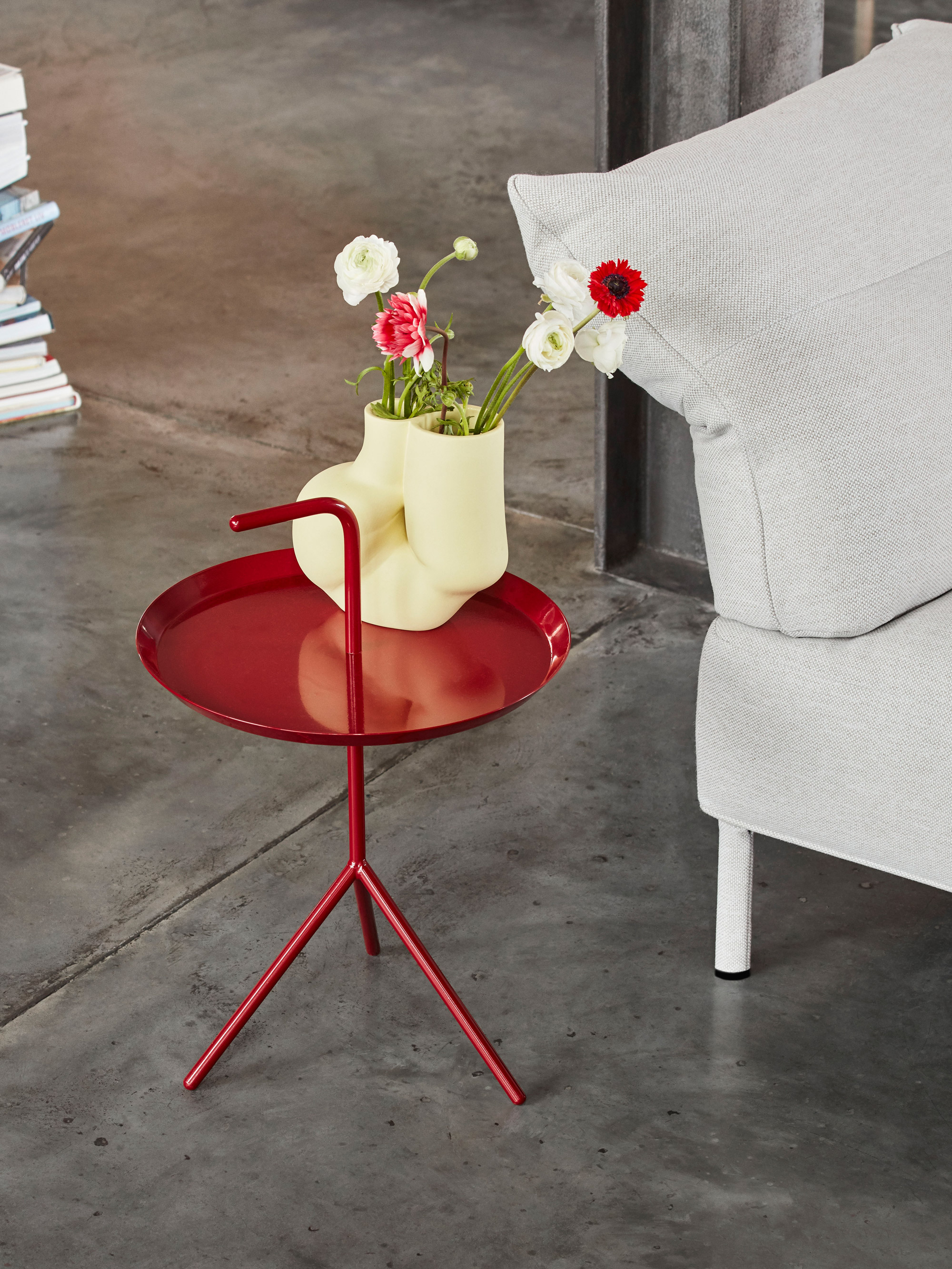 38303 E109adec0d Dlm Cherry Red High Gloss W And S Chubby Vase Soft Yellow Portrait