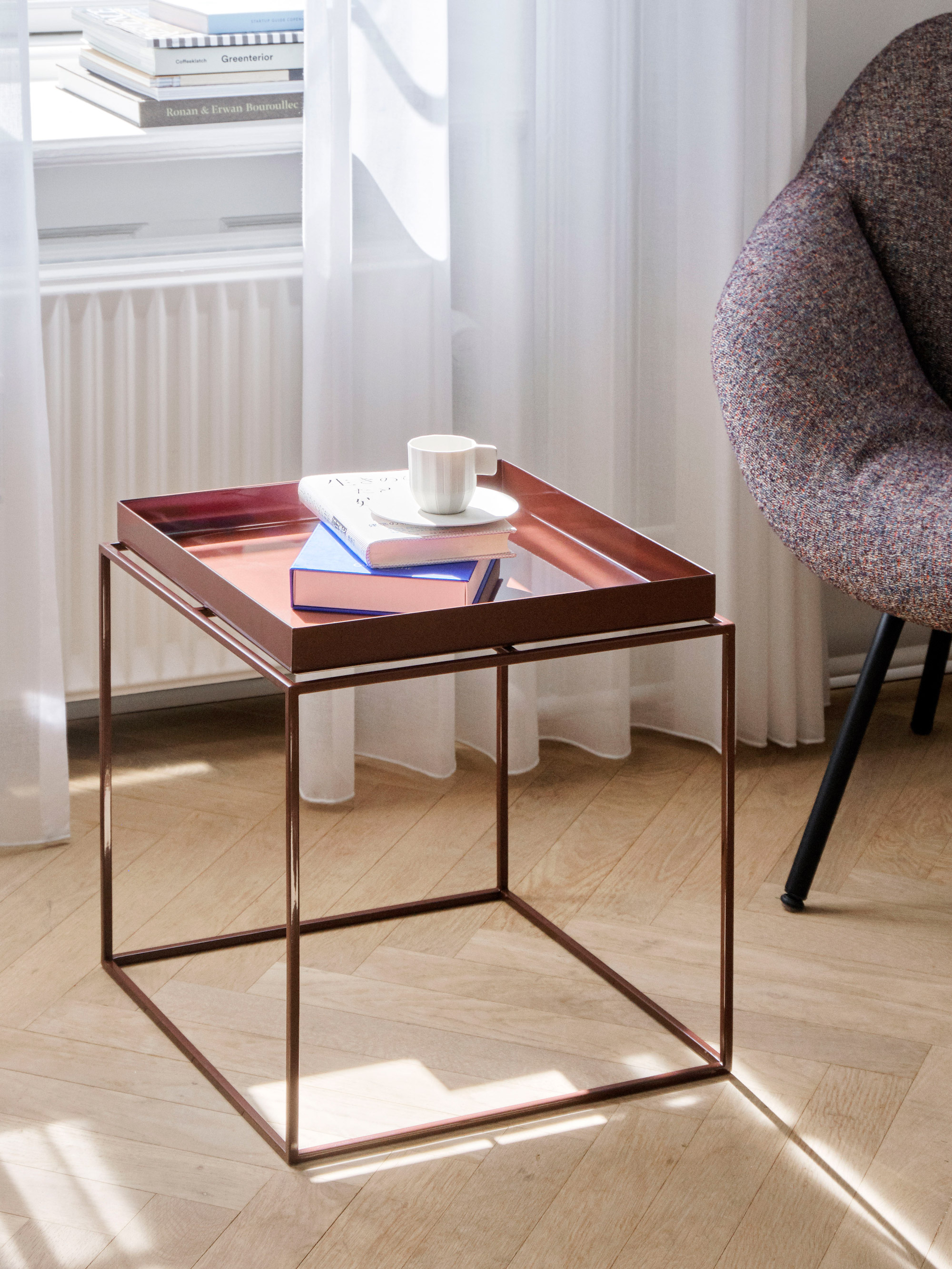 Hay — Tray Table Medium - Chocolate High Gloss — Shop All