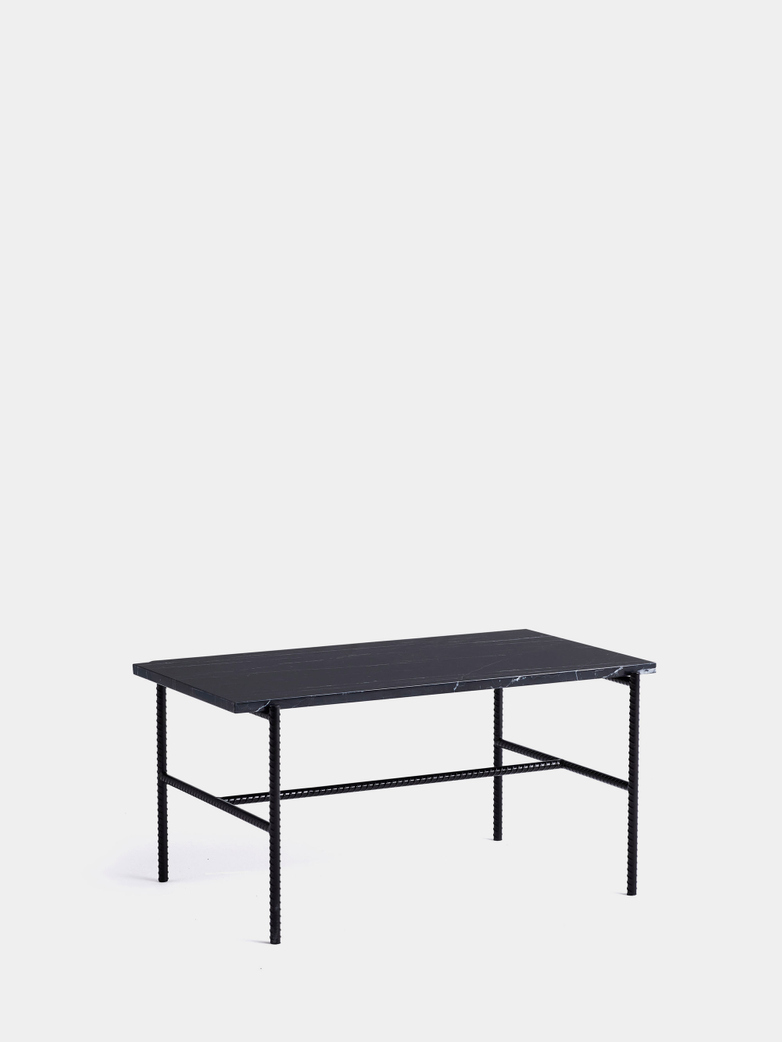 Rebar Rectangular Coffee Table - Black
