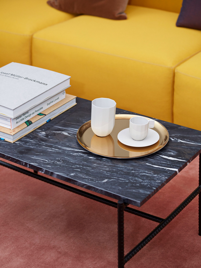 Rebar Rectangular Coffee Table - Black