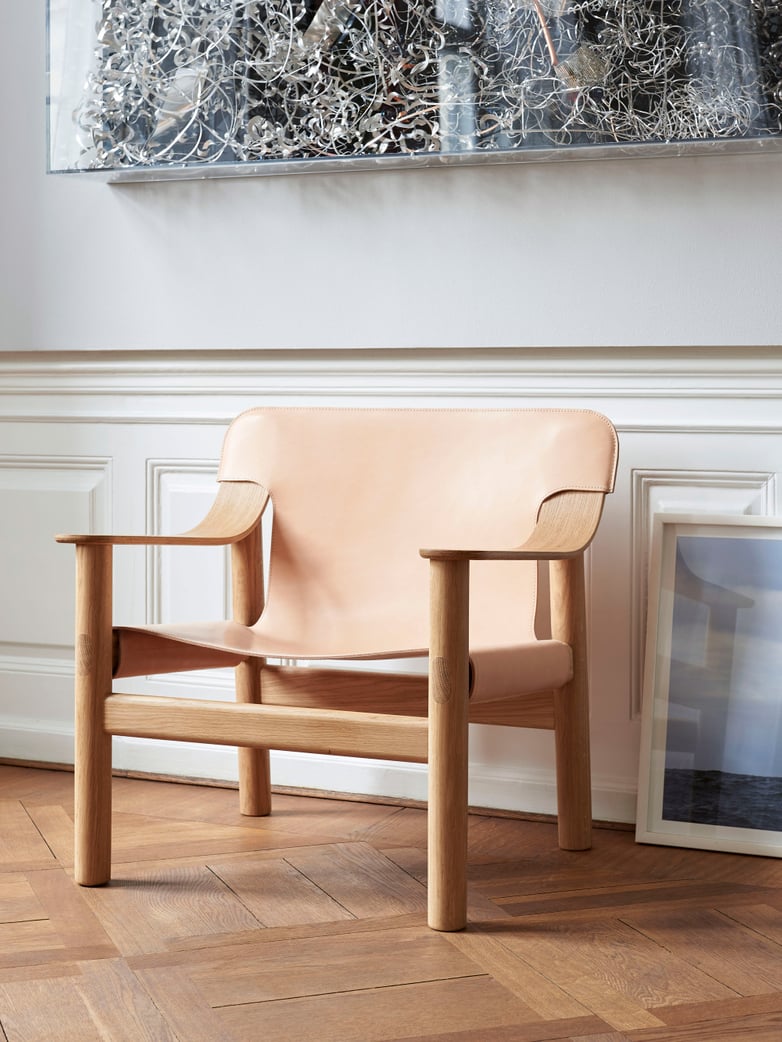 Bernard - Lacquered Oak/Nature Leather
