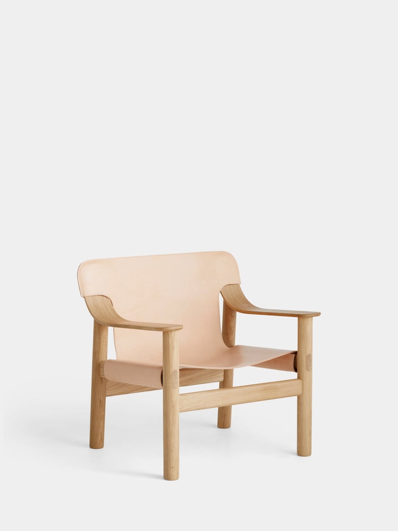 Bernard - Lacquered Oak/Nature Leather