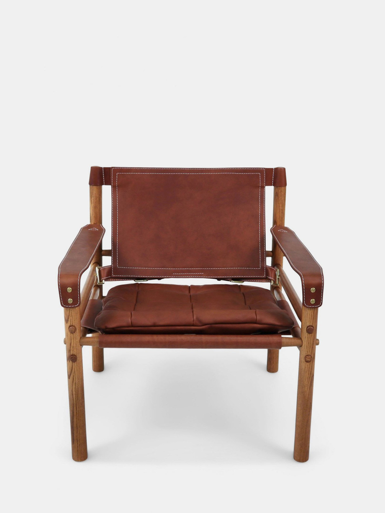 Sirocco Armchair - Teak - Tärnsjö Brown