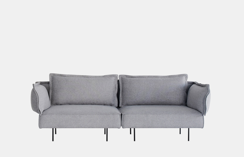 Modular Sofa 2-Seater - Concrete