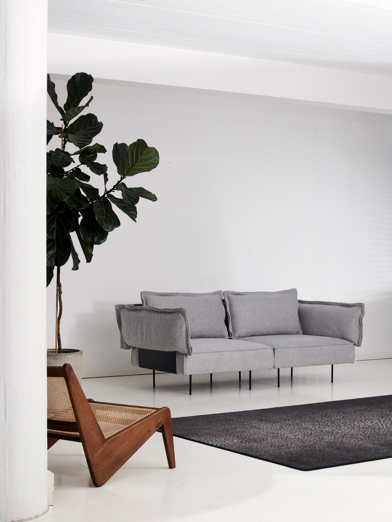 Modular Sofa 2-Seater - Concrete