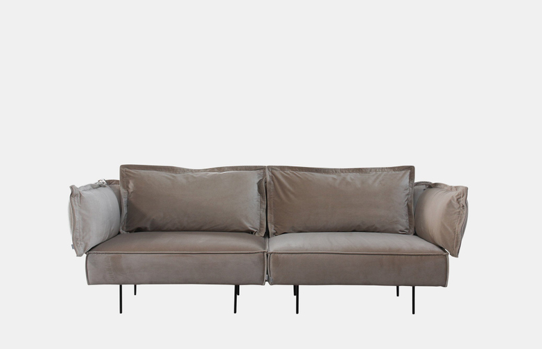 Modular Sofa 2-Seater - Velvet Sand