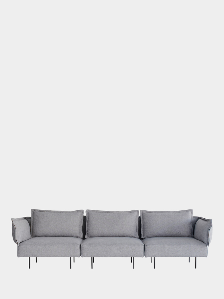 Modular Sofa 3-Seater - Concrete