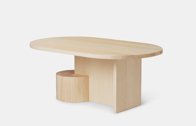 Insert Coffee Table - Natural Ash