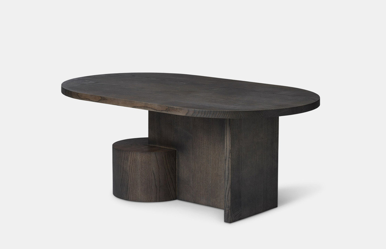 Insert Coffee Table - Black Stained Ash