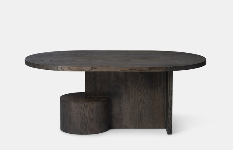 Insert Coffee Table - Black Stained Ash