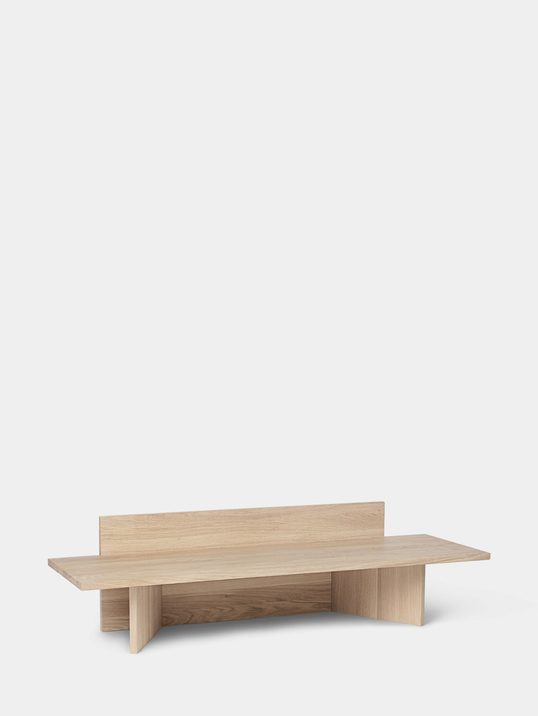 Oblique Bench - Oak