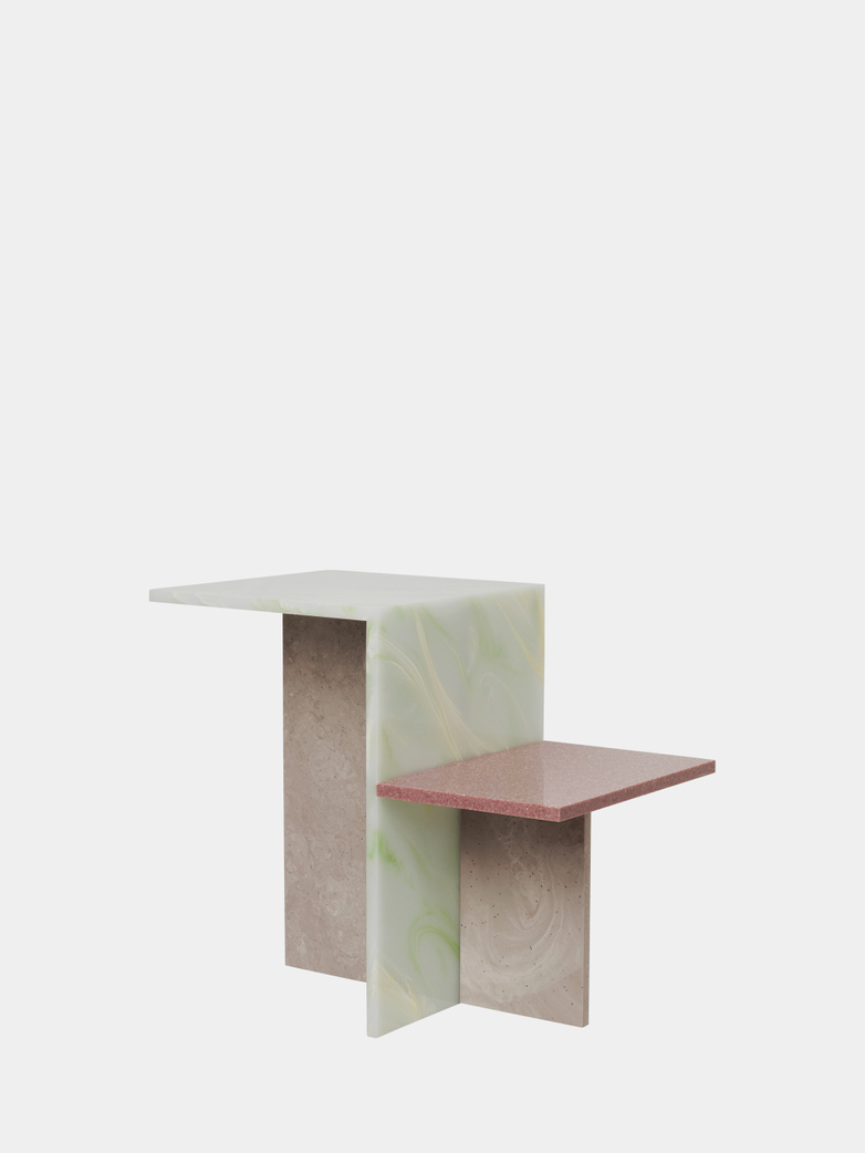 Distinct Side Table - Multi