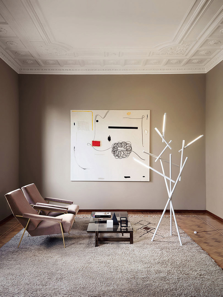 Tuareg Floor Lamp - White