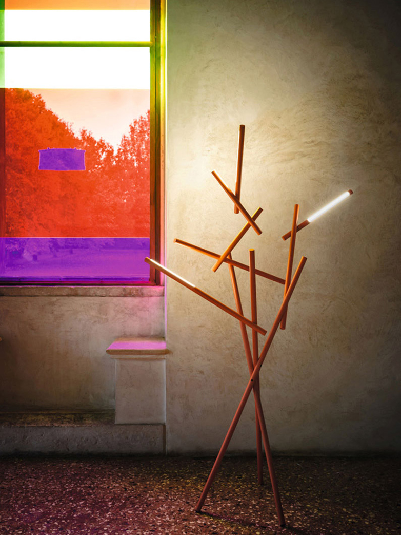 Tuareg Floor Lamp - Orange