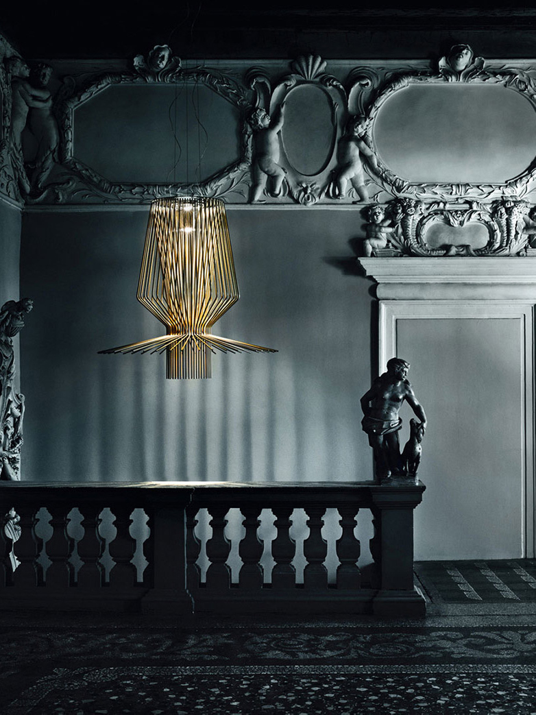 Allegro Assai Pendant - Gold