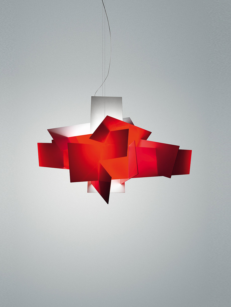 Big Bang L Pendant LED Dimmable - Red