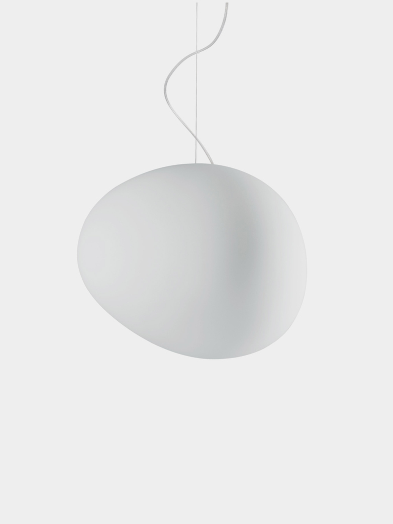 Gregg Grande Pendant - White