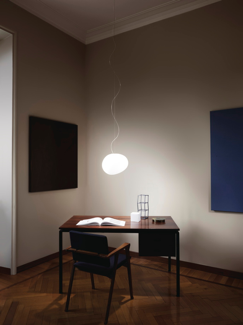 Gregg Grande Pendant - White