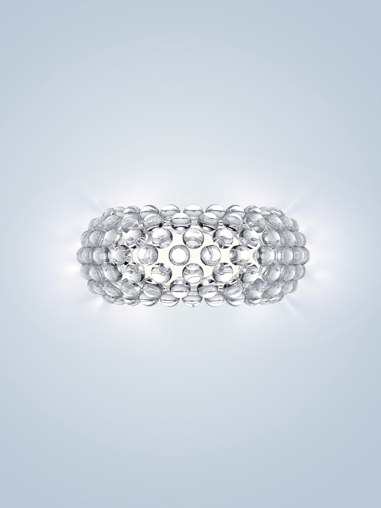 Caboche Plus Media LED Wall Lamp - Transparent