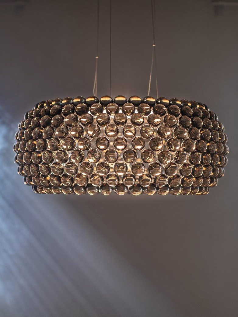 Caboche Plus Grande Pendant - Transparent