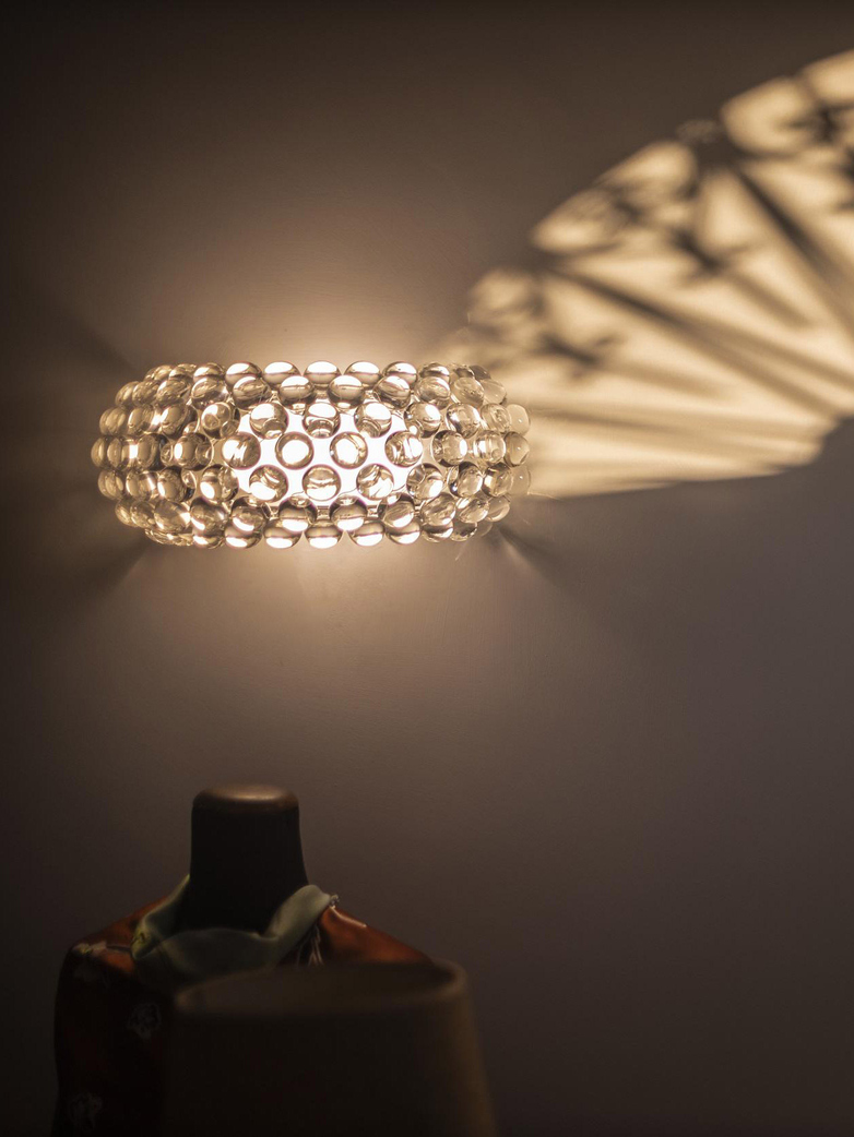Caboche Plus Piccola LED Wall Lamp - Transparent
