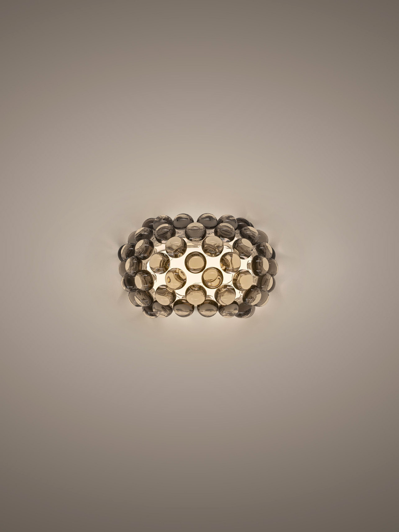 Caboche Plus Piccola LED Wall Lamp - Grey