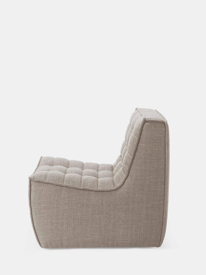 N701 Sofa - 1 Seater - Beige