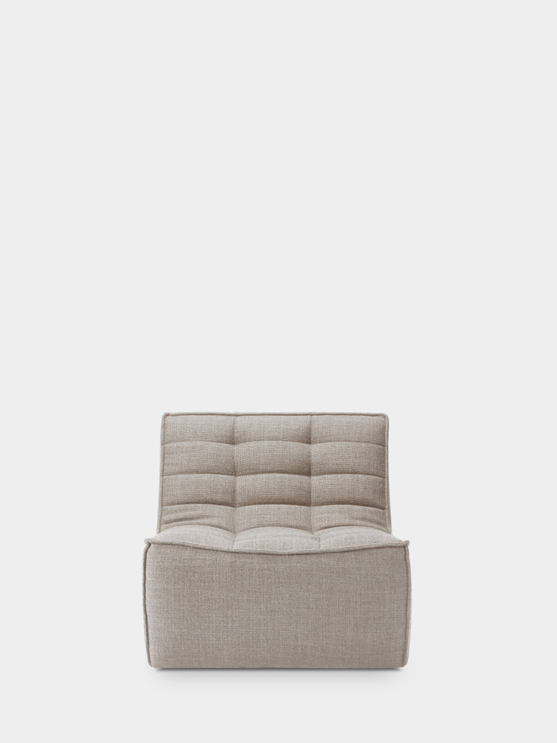 N701 Sofa - 1 Seater - Beige