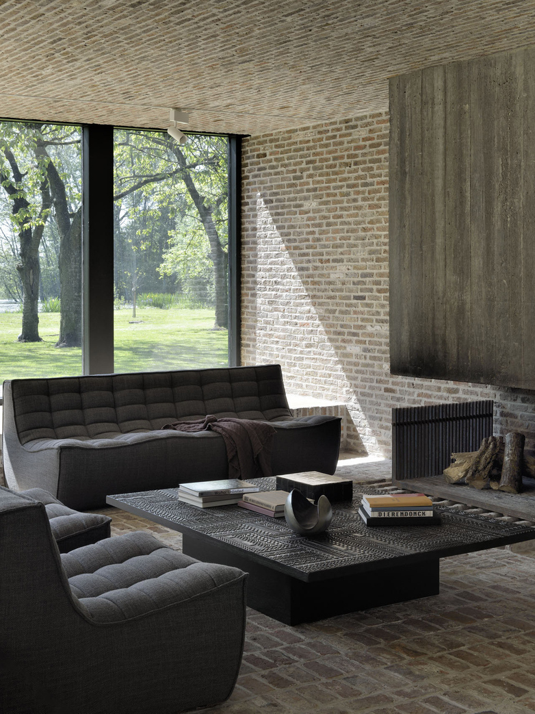 N701 Sofa - 1 Seater - Dark Grey