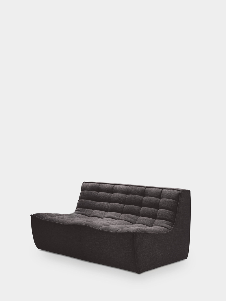 N701 Sofa - 2 Seater - Dark Grey
