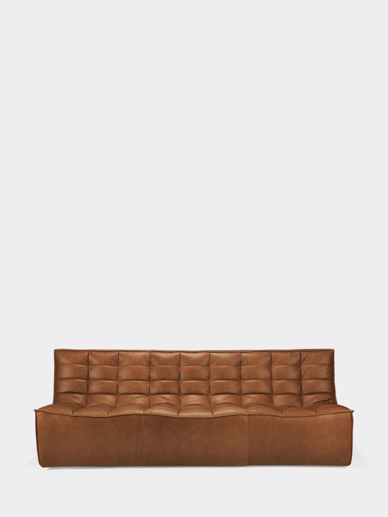N701 Sofa - 3 Seater - Old Saddle