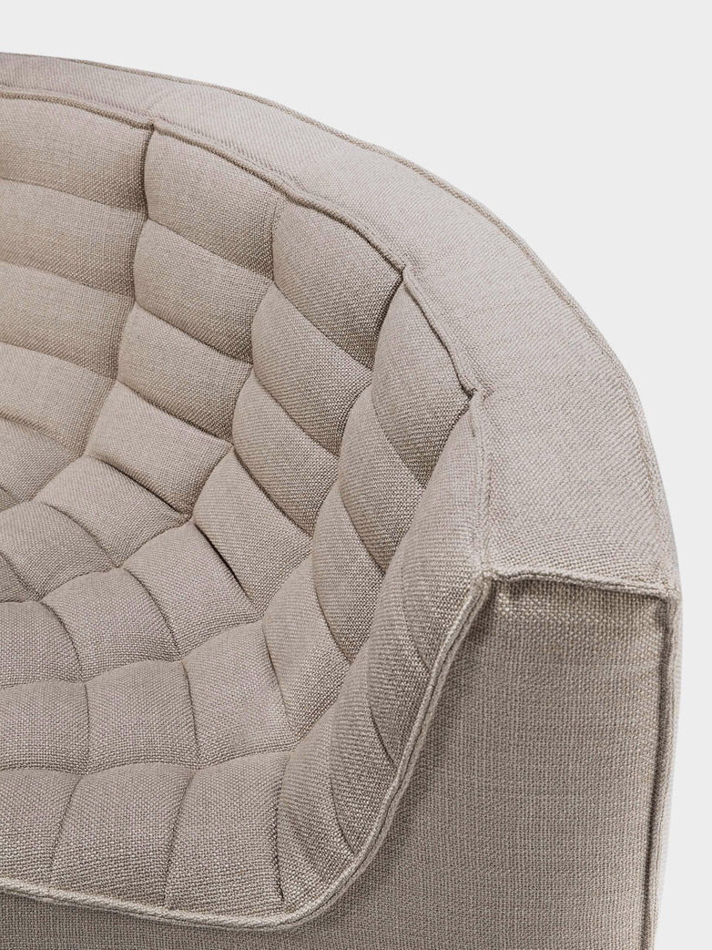 N701 Sofa - Round Corner - Beige
