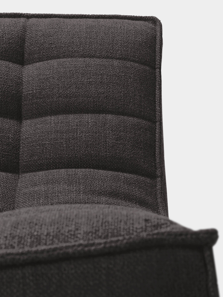 N701 Sofa - Round Corner - Dark Grey