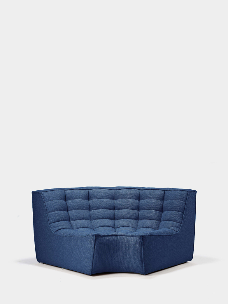 N701 Sofa - Round Corner - Blue