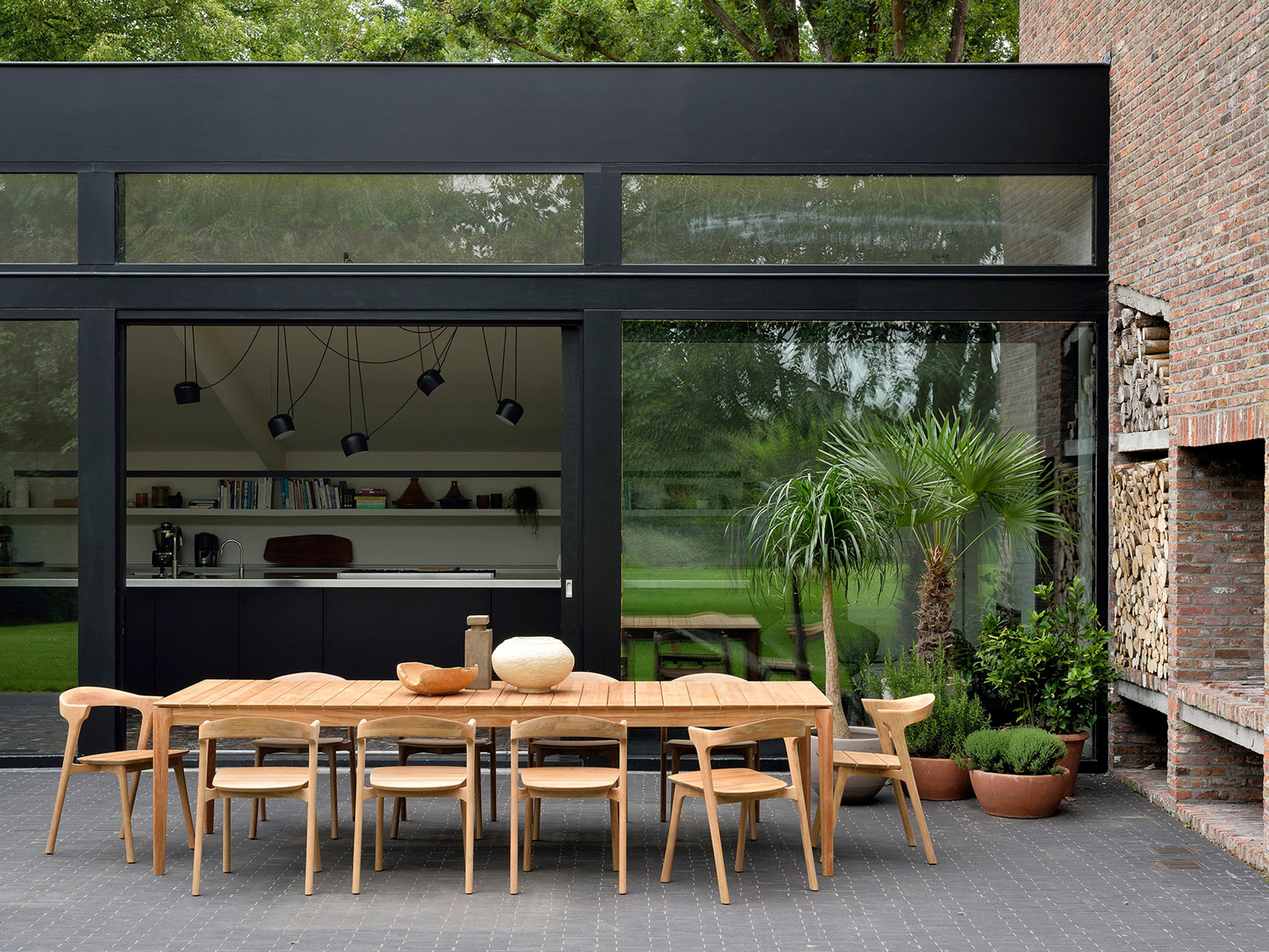 38639 80489df0e2 10272 Outdoor Teak Bok Table And 10155 Outdoor Teak Bok Chair 1 Portrait