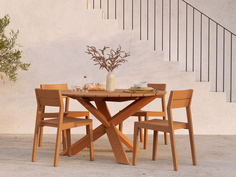 Teak EX 1 Dining Chair - Outdoor