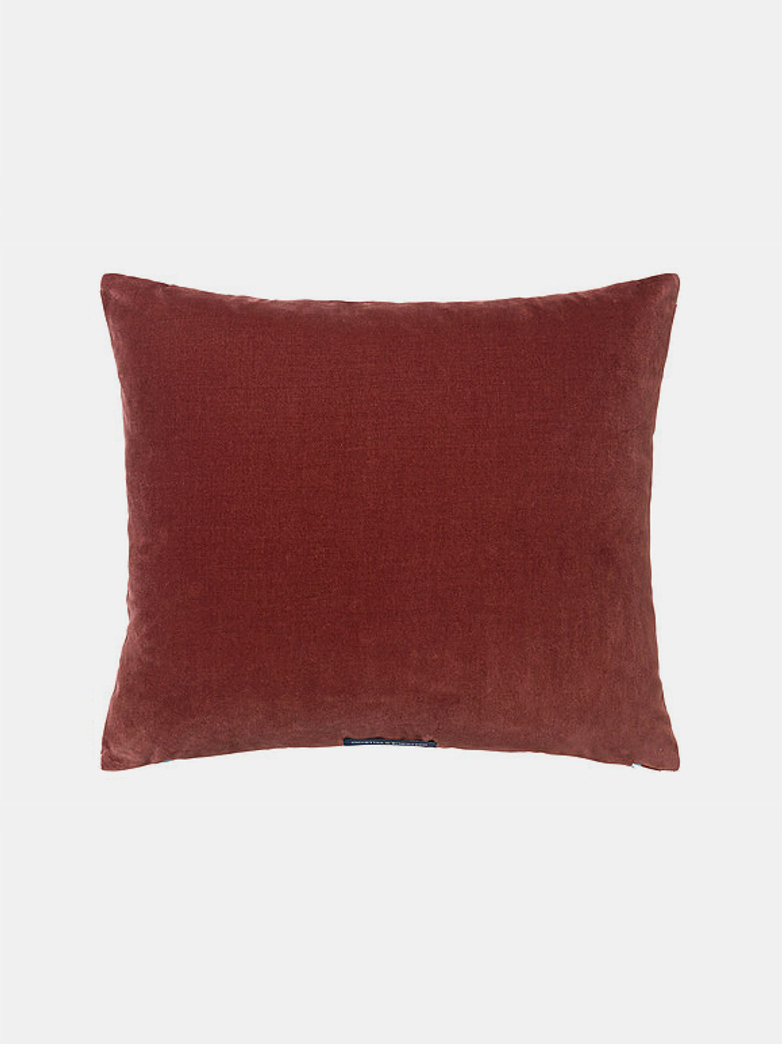 Millie Cushion - Prune/Blue Dust - 50 x 60