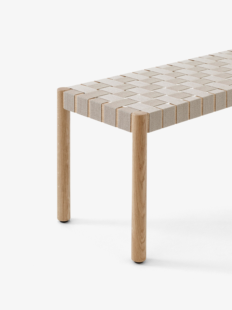 Betty Bench TK5 - Large - Oak/Natural webbing