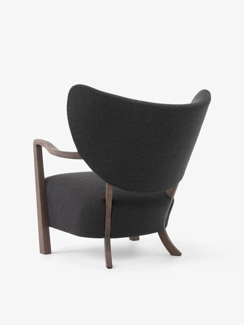 Wulff Lounge Chair - Hallingdal 376 - Walnut