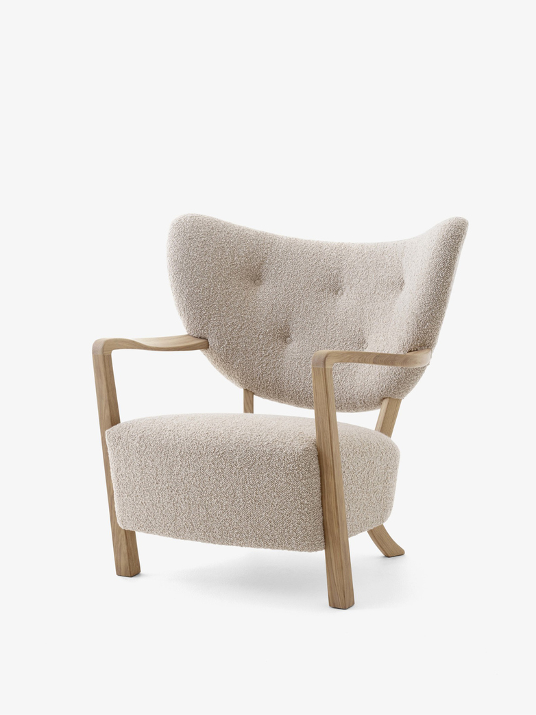 Wulff Lounge Chair - Karakorum 003 - Oak