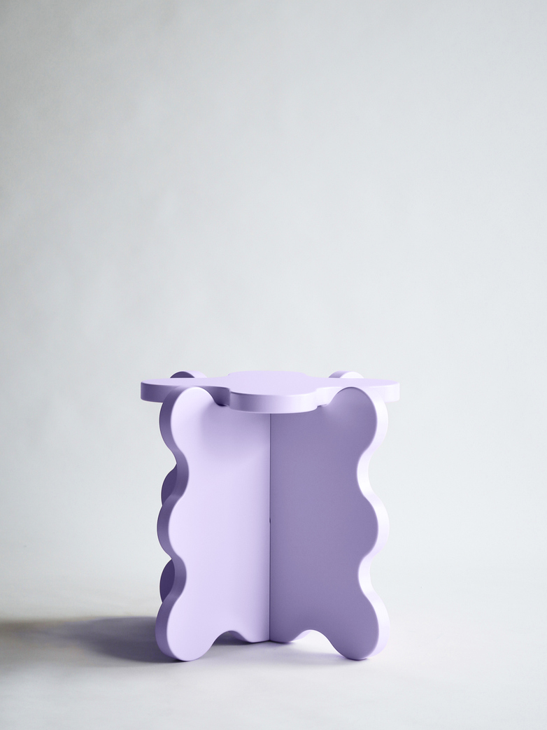 Curvy Table Mini - Lilac