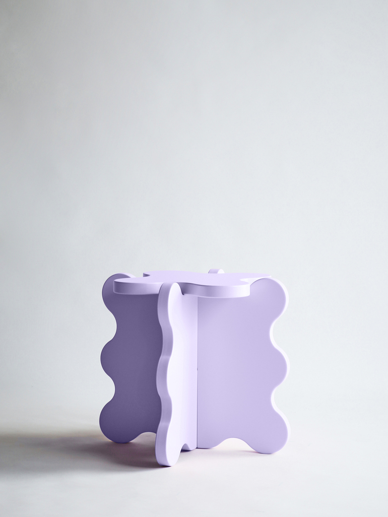 Curvy Table Mini - Lilac