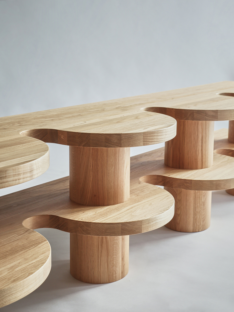 Curvy Sideboard - Oak