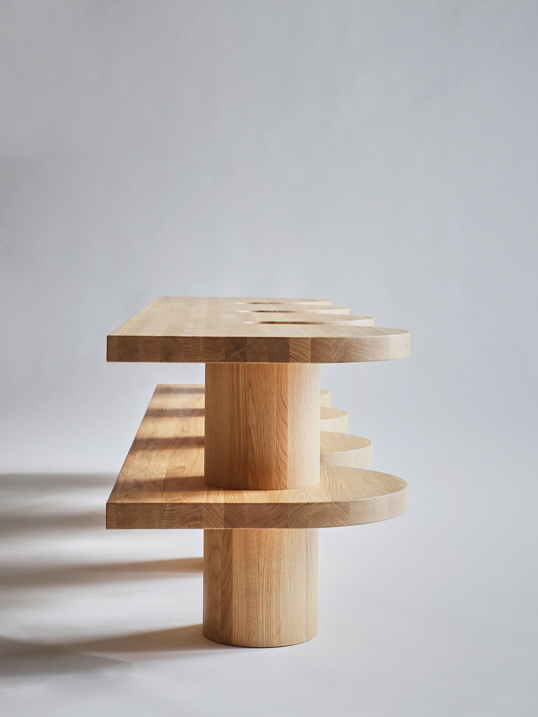 Curvy Sideboard - Oak