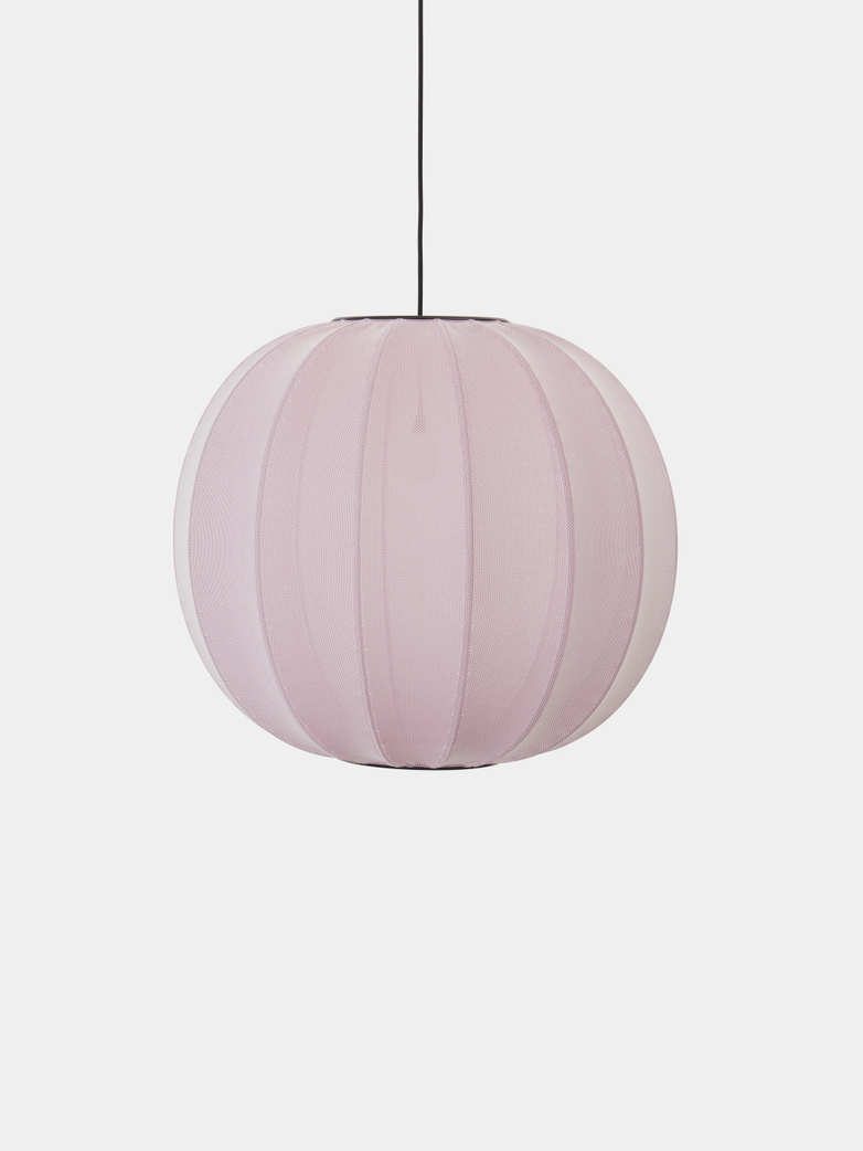 Knit-Wit Round Pendant 60 - Light Pink