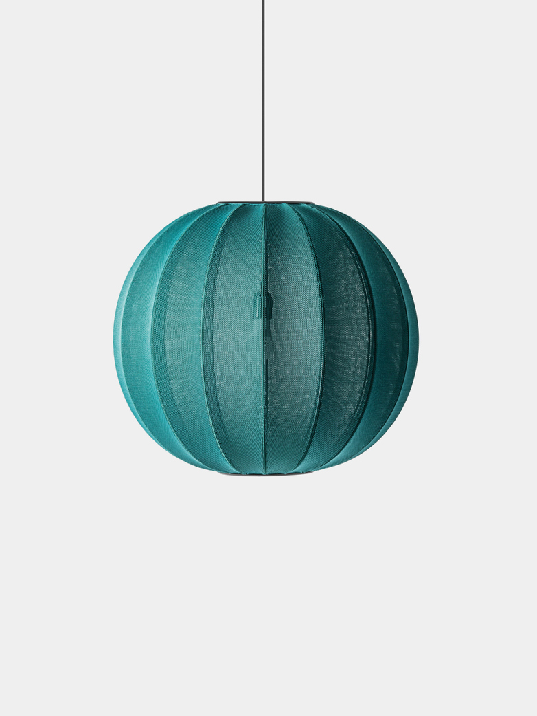 Knit-Wit Round Pendant 60 - Seagrass