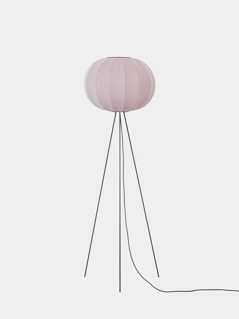 Knit-Wit Round Floor Lamp High 45 - Light Pink