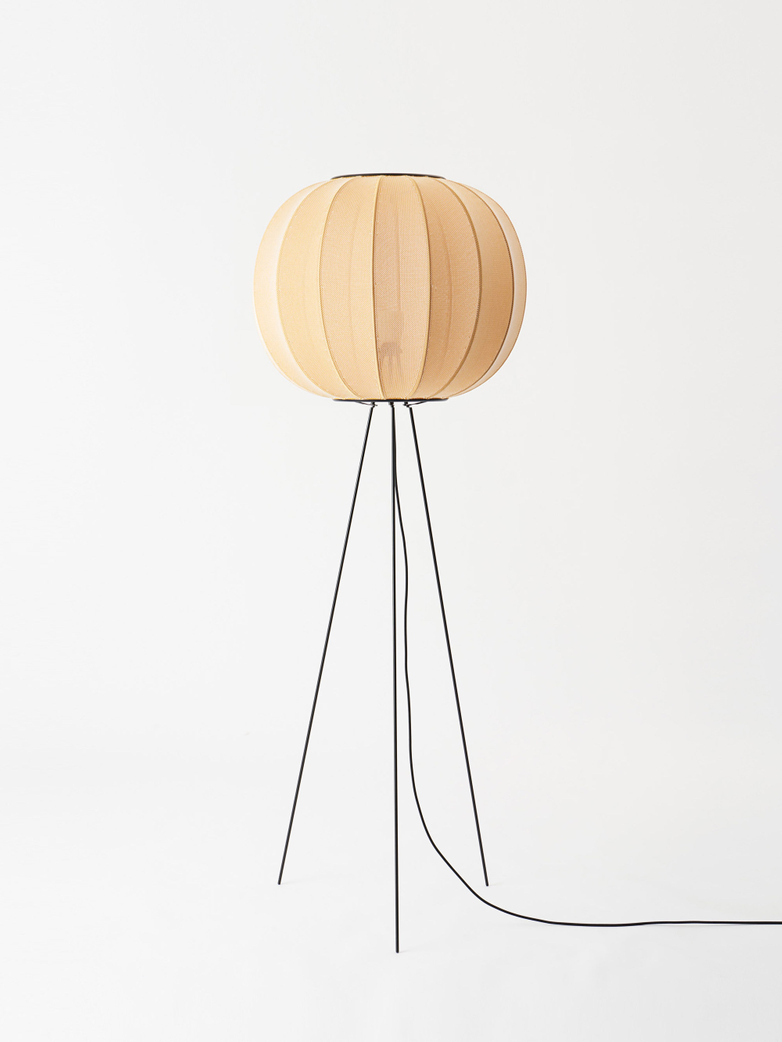 Knit-Wit Round Floor Lamp High 60 - Sunrise